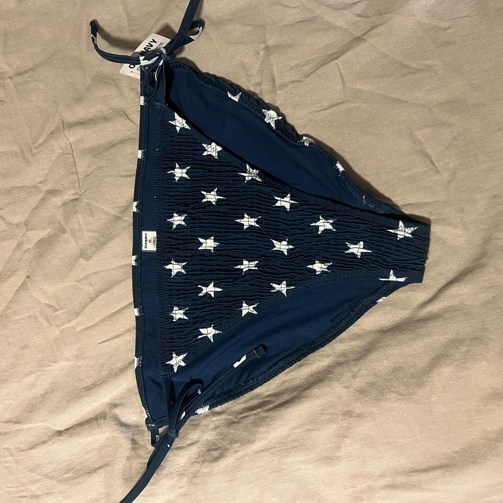 Navy Star Swim Bottom